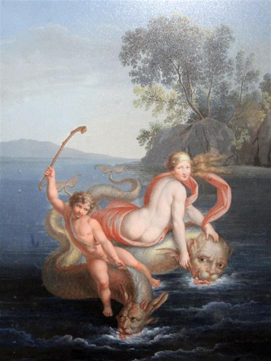 Michelangelo Maestri (1779–c.1812) Arianna E Bacco Vulcano e Pallade Giove e Antiope Teti; Nascita di Venere and Venere Ferita da Cupid